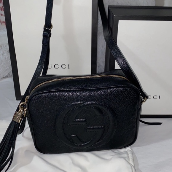 Authentic Gucci Soho Small Leather Disco Bag - Picture 3 of 4